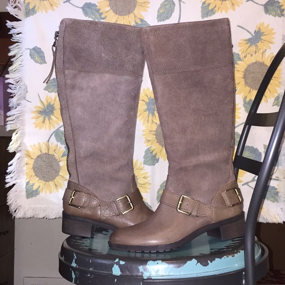 naturalizer tall leather boots